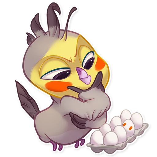 Berry Bird sticker 9