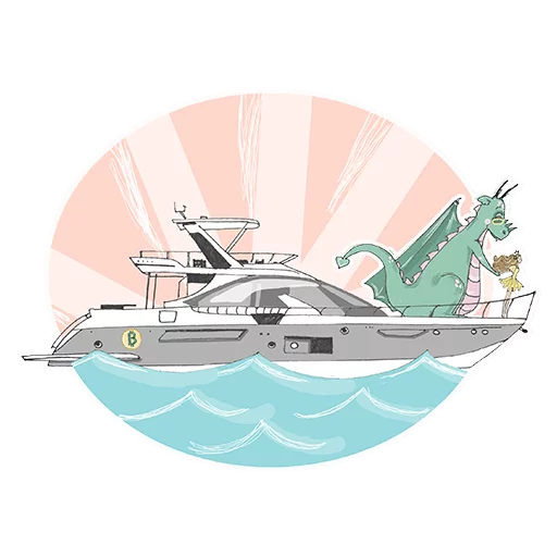 BITCOIN/Дракон и его принцесса sticker 11