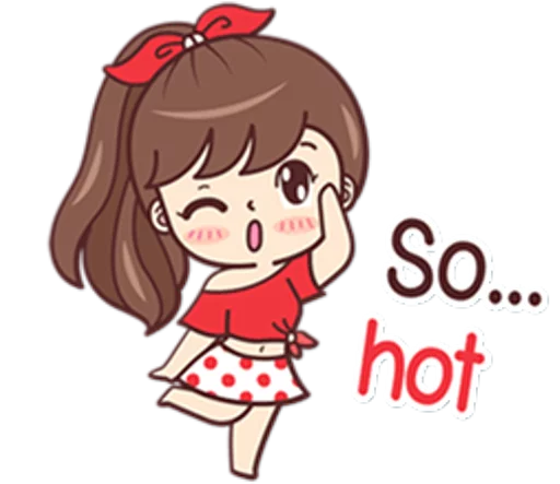 Boobib - Hot Summer Telegram sticker pack