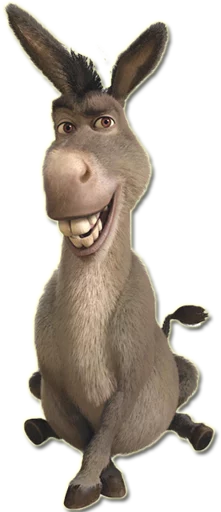 Shrek Donkey Telegram sticker pack