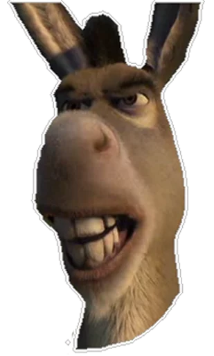 Shrek Donkey sticker 2