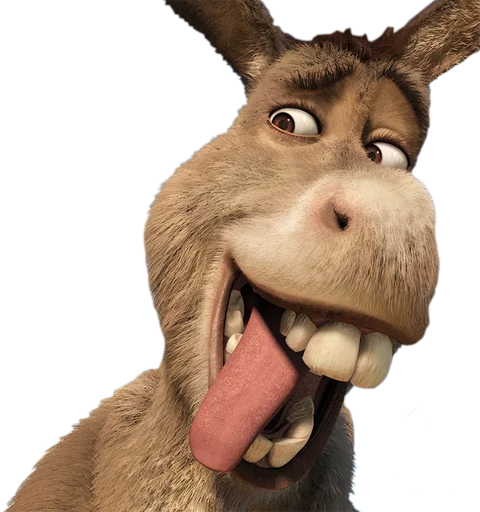 Shrek Donkey sticker 5