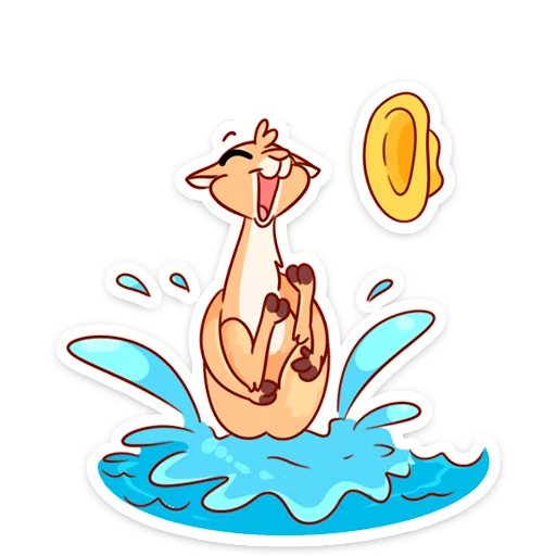 Camel Ray 👉 @Stickergram 👈 Верблюд Лучик sticker 11