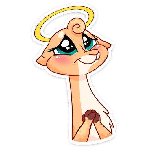 Camel Ray 👉 @Stickergram 👈 Верблюд Лучик sticker 10