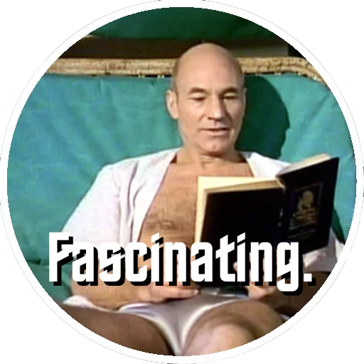 Captain Picard of the Starship Enterprise sticker 9