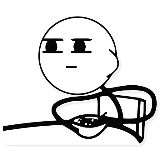 Cereal Guy Telegram sticker pack