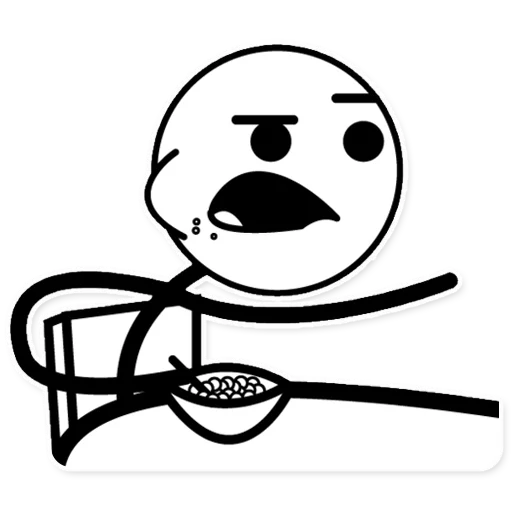 Cereal Guy sticker 11