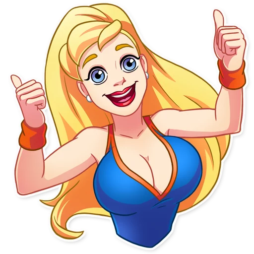 Cheerleader Girl sticker 3