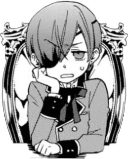 ciel phantomhive (by @wwwsweet) Telegram sticker pack
