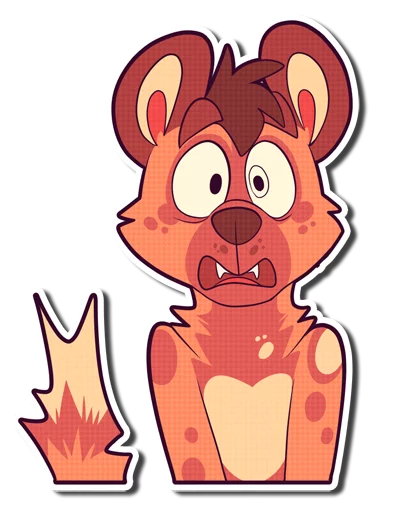 Cinnamon Wild Dog sticker 8