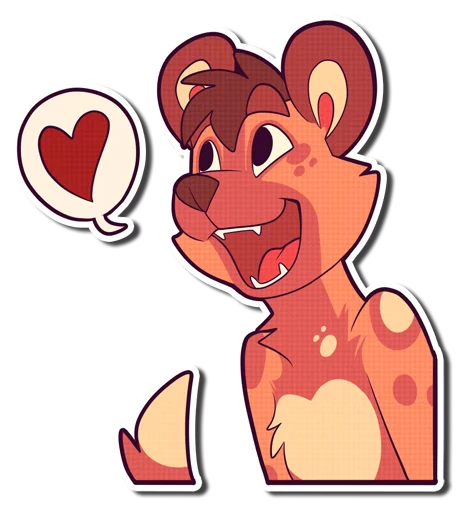 Cinnamon Wild Dog sticker 9