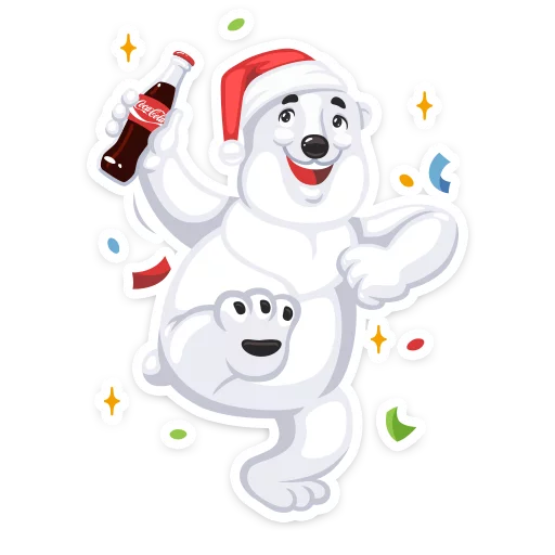 Coca-Cola sticker 3