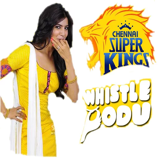Chennai Super Kings
By,FRAISHU sticker 8