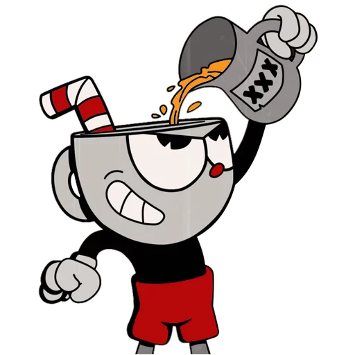 Cuphead sticker 10