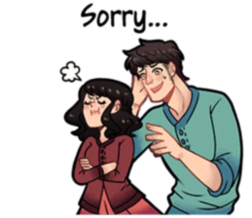 Lovely sweet and happy couple Telegram sticker pack