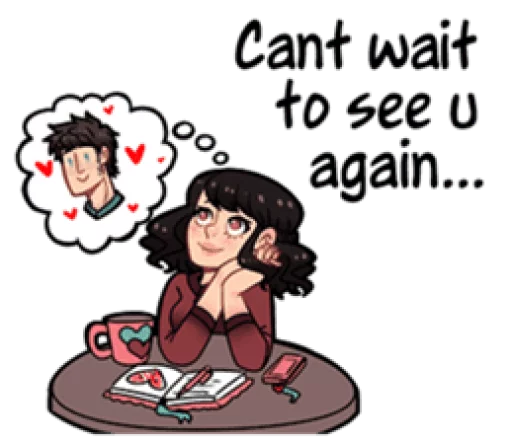 Lovely sweet and happy couple sticker 8