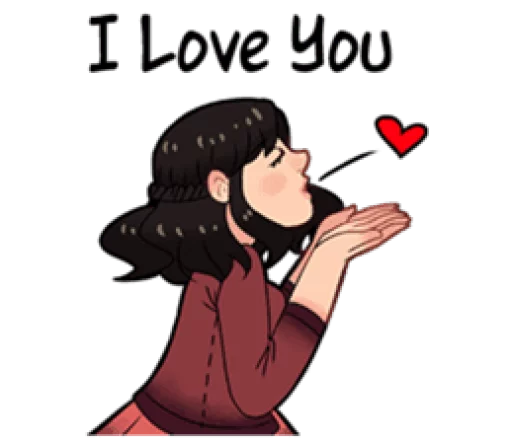 Lovely sweet and happy couple sticker 10