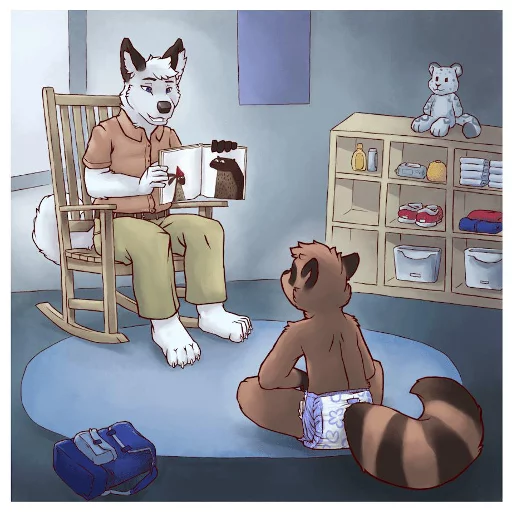 daddy pack abdl sticker 6