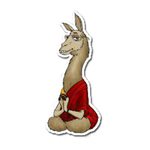 dalai lama (Old Bald Donkey) sticker 12