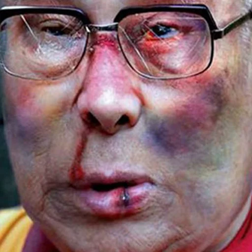dalai lama (Old Bald Donkey) sticker 3
