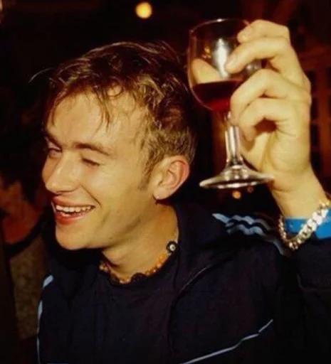 Damon Albarn is a living meme Telegram sticker pack