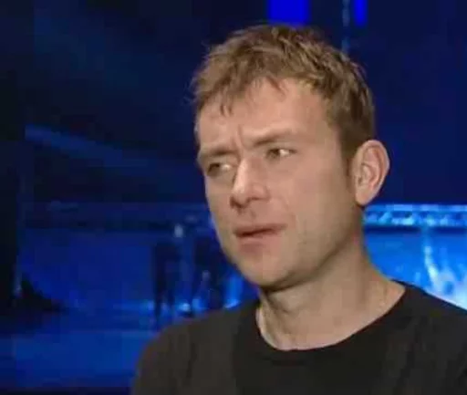 Damon Albarn is a living meme sticker 3
