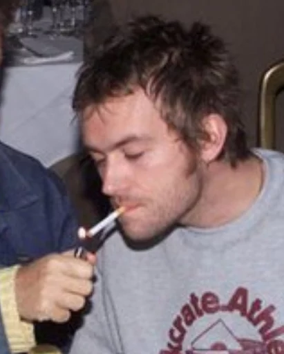 Damon Albarn is a living meme sticker 8
