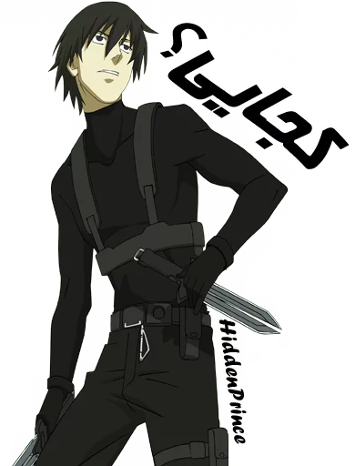Darker Than Black sticker 2