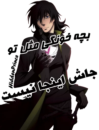 Darker Than Black sticker 5