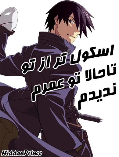 Darker Than Black sticker 9