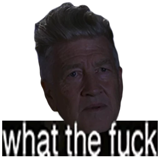 David Lynch sticker 2
