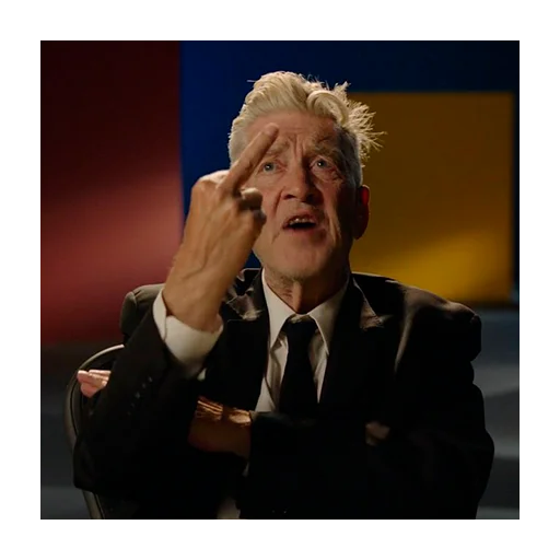 David Lynch sticker 4