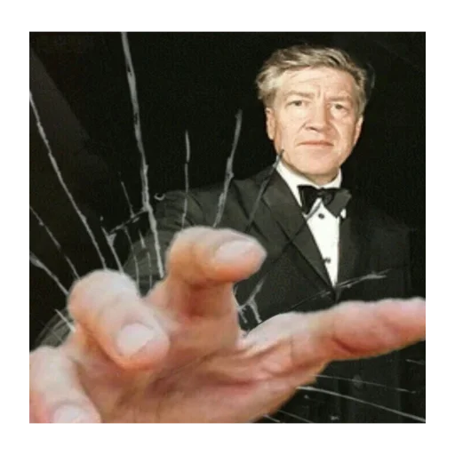 David Lynch sticker 7