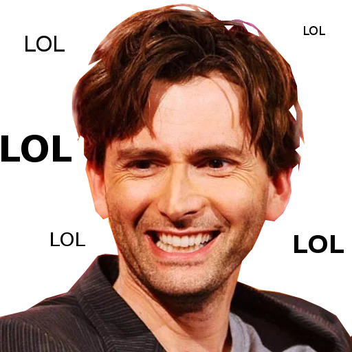 David Tennant sticker 3