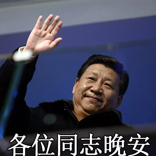 习近平表情包 sticker 11