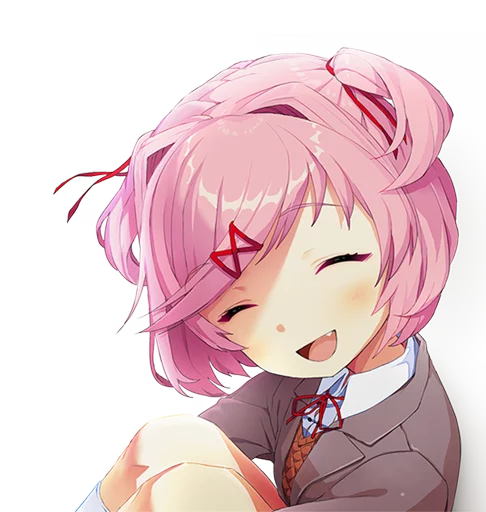 Doki Doki Literature Club Telegram sticker pack