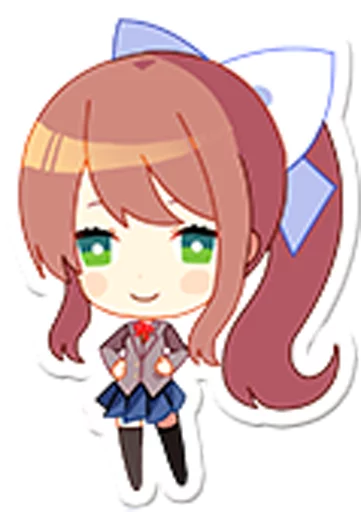 Doki Doki Literature Club sticker 7