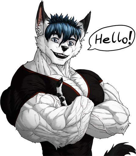DJ Darkfox Telegram sticker pack
