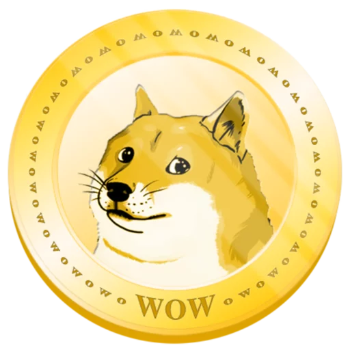 Dogecoin sticker 5