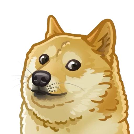 Dogecoin sticker 7