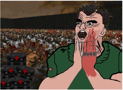 Doom: Rip & Tear sticker 10