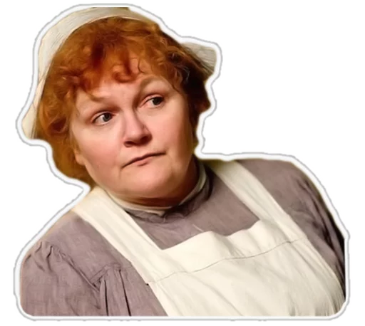 Downton Abbey sticker 2