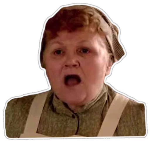 Downton Abbey sticker 3