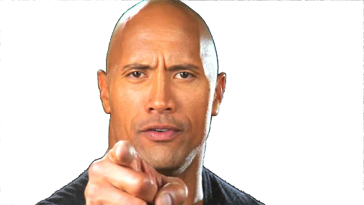 Dwayne Johnson (The Rock) Sticker Pack sticker 9