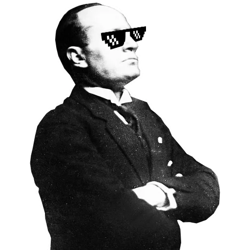 Муссолини и его Друзья sticker 9