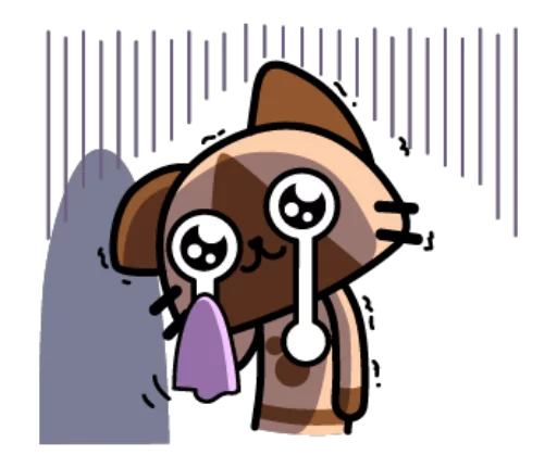 Felyne Monster Hunter sticker 4