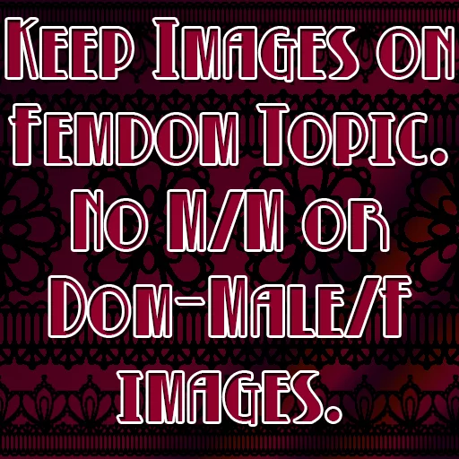 Femdom Rules sticker 7