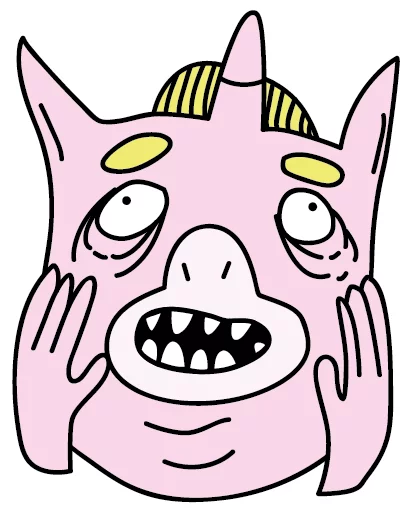 frank the unicorn sticker 11