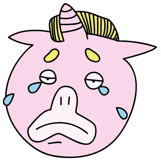 frank the unicorn sticker 12