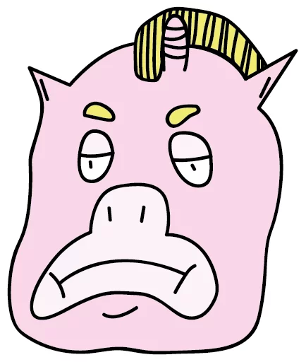 frank the unicorn sticker 7